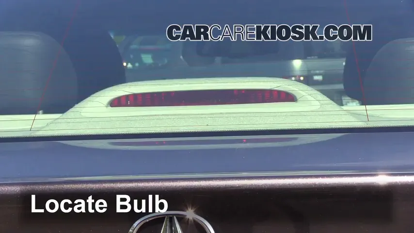 2009 Acura TSX 2.4L 4 Cyl. Lights Center Brake Light (replace bulb)